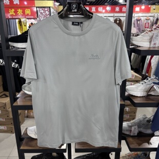Jeep吉普男式圆领短袖T恤衫速干运动透气吸汗半袖上衣J322194585