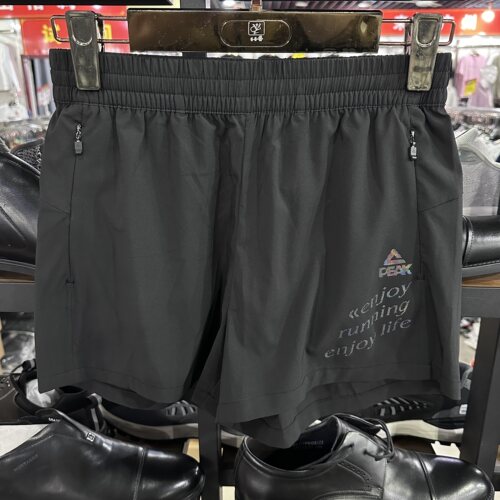 匹克夏款正品女梭织短裤跑步运动健身薄舒适速干三分裤F312288