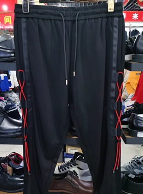 QET潮牌春秋新男女情侣款休闲运动长裤时尚潮流中性百搭舒适裤子