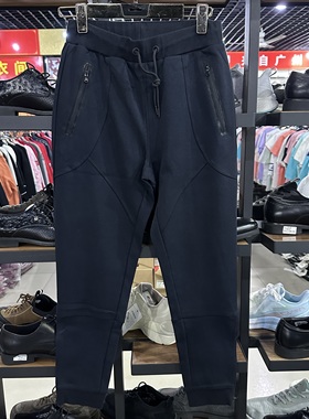 QET潮牌女春秋款休闲时尚潮流卫裤紧口舒适针织运动弹力长裤1240