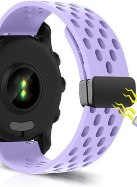 适用COROS高驰PACE2/3吸磁洞洞硅胶表带APEX2Pro/42 46运动透气腕