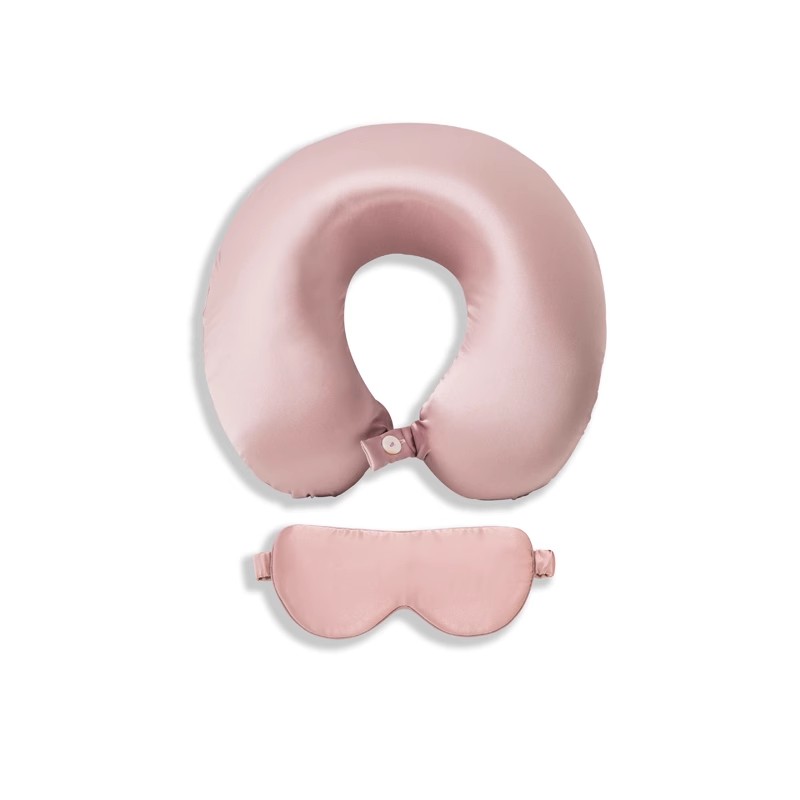 真丝U型枕拍下送眼罩22姆米