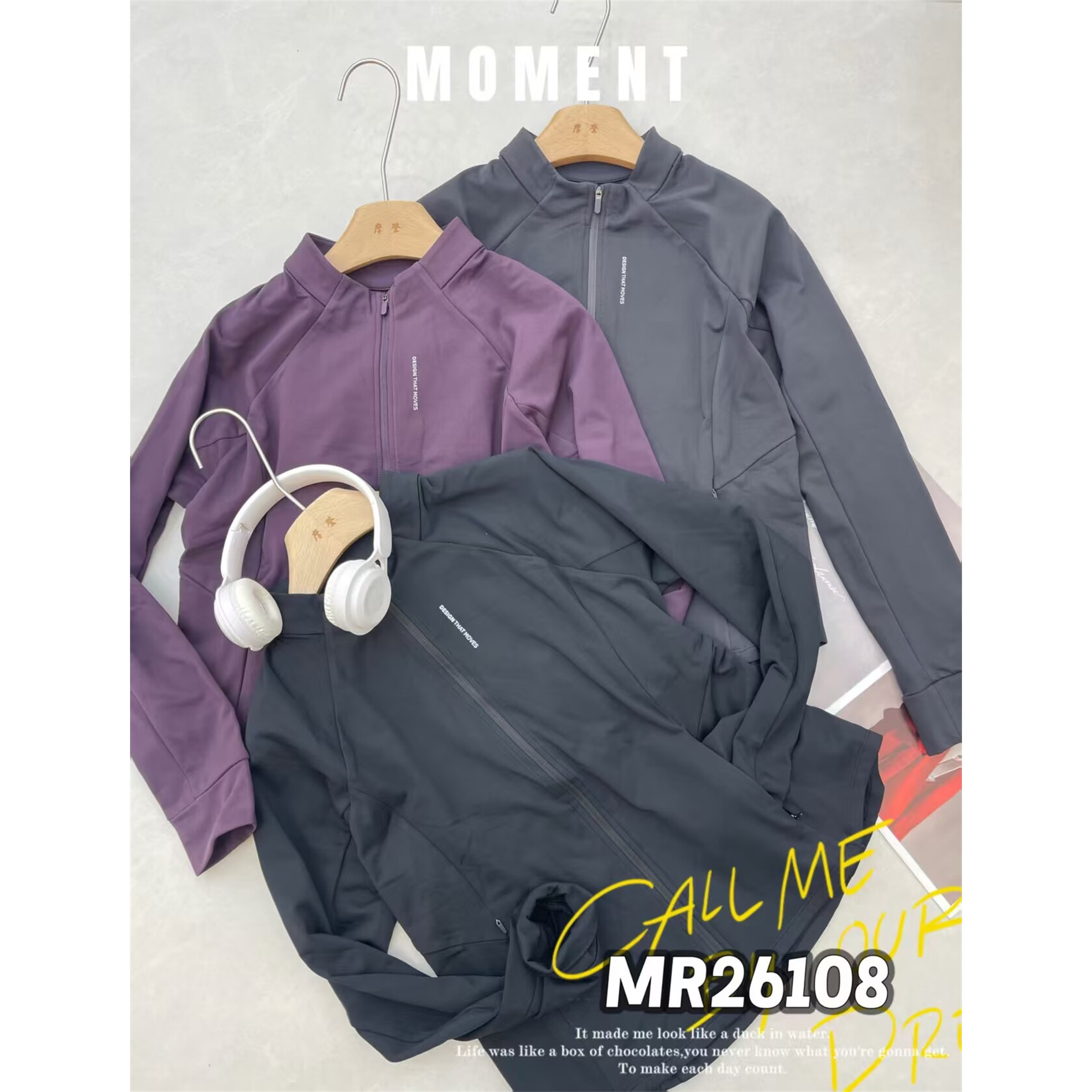 丽贝卡MR26108正品2026秋冬新款修身立领开衫休闲卫衣女打底衫