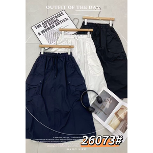 鑫雅丽贝卡26073正品2026夏季新款高腰速干时尚显瘦休闲半身裙女