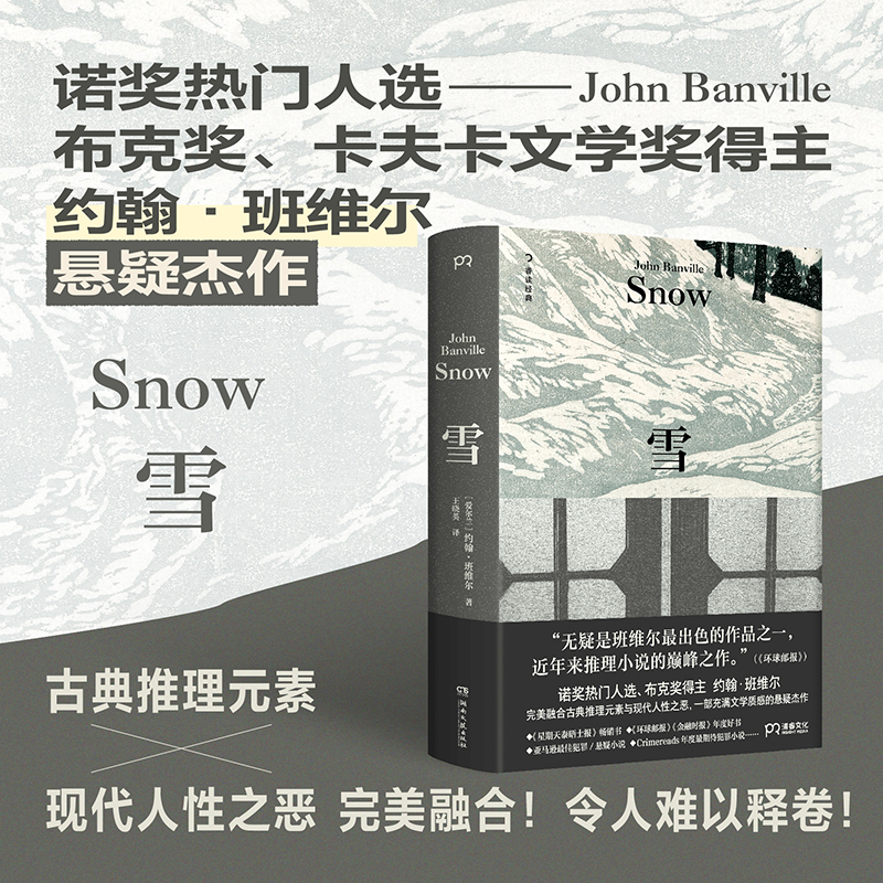 雪  爱尔兰 约翰·班维尔 湖南文艺出版社
