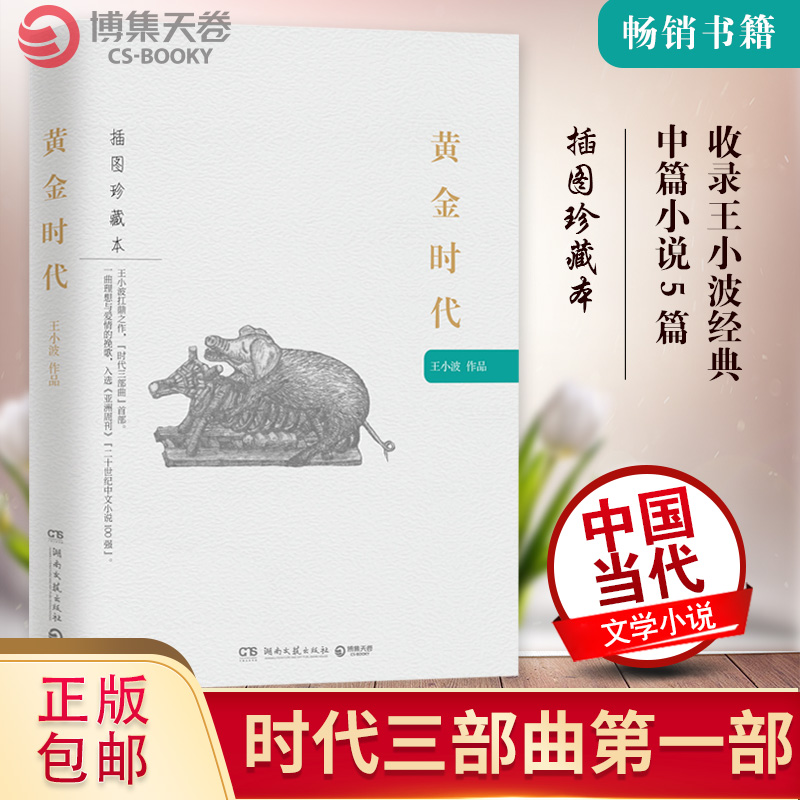 【博集天卷】 黃金時代 插圖本 王小波 中國當代文學小說 “時代三部曲”第一部 愛你就像愛生命 沉默的大多數 白銀時代 青銅時代
