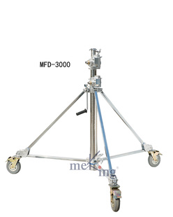 Meking 脚轮可移动 3000影视剧组拍摄手摇重型不锈钢灯架 美铿MFD