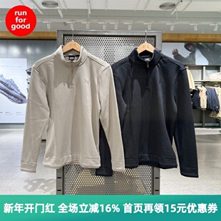 安德玛 UA 男子秋冬户外训练半拉链立领加绒运动长袖6003722