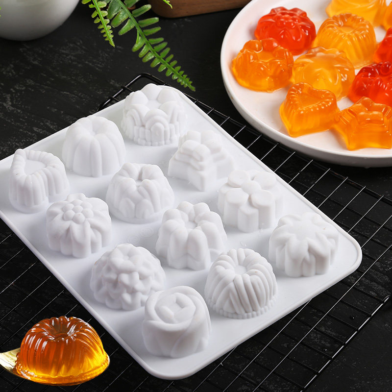 花型烘焙硅胶模具食品级耐高温