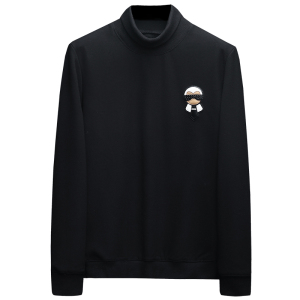 钱塘6014 货号255 P125 加绒高领卫衣男 188图片