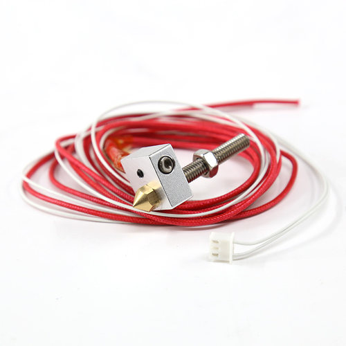 Anet A6 A8 E12 MK8热端挤喉管12V24v 40W，用于DIY 3D打印机零件