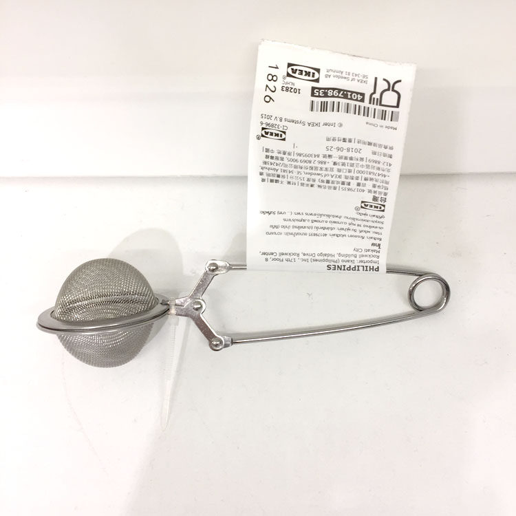 宜家 艾迪利斯 茶包 宜家茶滤 不锈钢茶滤 泡茶工具 宜家茶漏