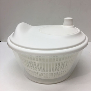 宜家 乌普菲尔德沙拉甩干机 蔬菜脱水机沥水篮手动洗菜甩菜脱水器