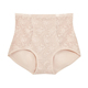 莫代尔内档高腰收腹提臀轻奢提花蕾丝内裤 古妃三条装 新款 女84207