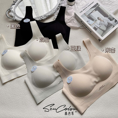 黛美芮简约聚拢无痕裹胸无磁裸感