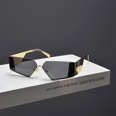 防紫外线猫眼复古男女金属框朋克