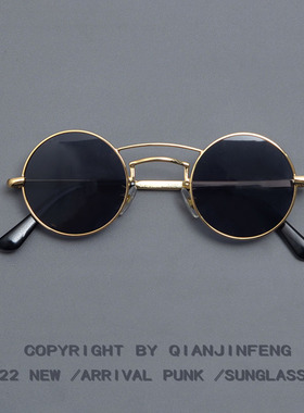 嘻哈街拍蹦迪圆形朋克机能男女酷