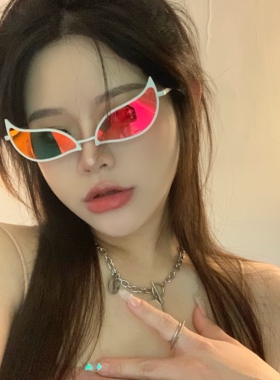 防紫外线猫眼复古炫彩男女