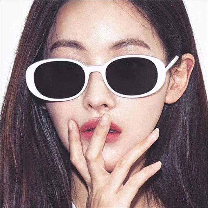眼镜网红复古风达人海滩太阳镜