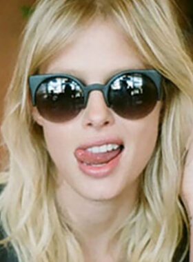 遮阳圆形复古男女朋克风太阳镜