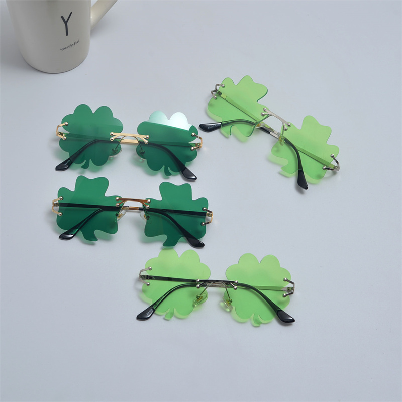 防紫外线花朵圆形个性潮女果冻色