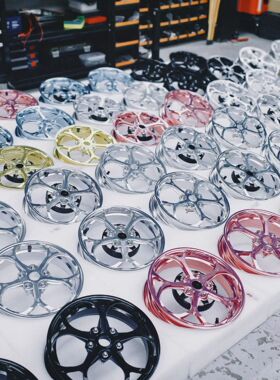 vespa春天冲刺150 GTS300 GTV6日改装魔法工厂锻造轮毂轻量化轮圈