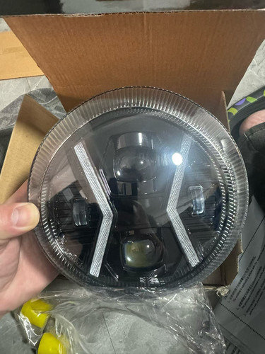 vespa gts300改装大灯亮度亮做工好