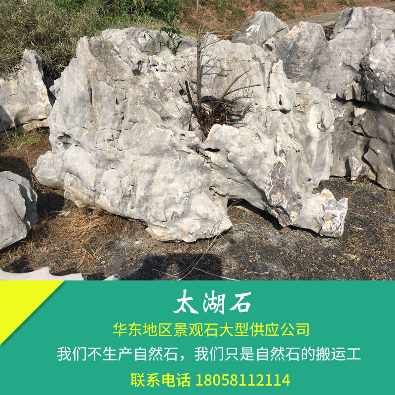 雨沐产地供应大型天然景观石 太湖石 园林假山石景观石