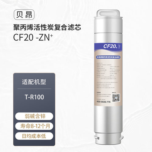 贝昂T-R100系列原装滤芯CF20-Zn+