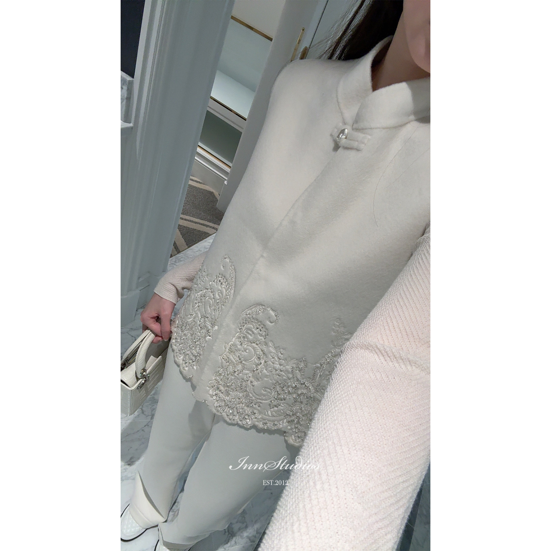 Innstudios 重工绣亮片国风羊毛马甲,女装/女士精品,马夹,淘宝优惠券,粉丝福利购,淘宝优惠卷