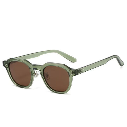 Polarized Retro Sun Glasses Men Women for round Sunglasses