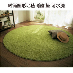 high-grade Green lawn Yoga mats computer Seat cushion a living room Round rugs 100*100CM Antiskid dust padin the Home Fabric , Mat  category - from Buy2taobao.com to provide professional Taobao agent buy service