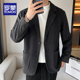 罗蒙休闲小西装 潮流ins痞帅宽松西服韩高级感显瘦男神范春秋 男士