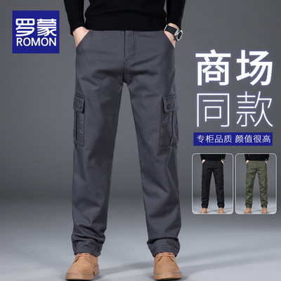 罗蒙工装休闲裤男士2025新款