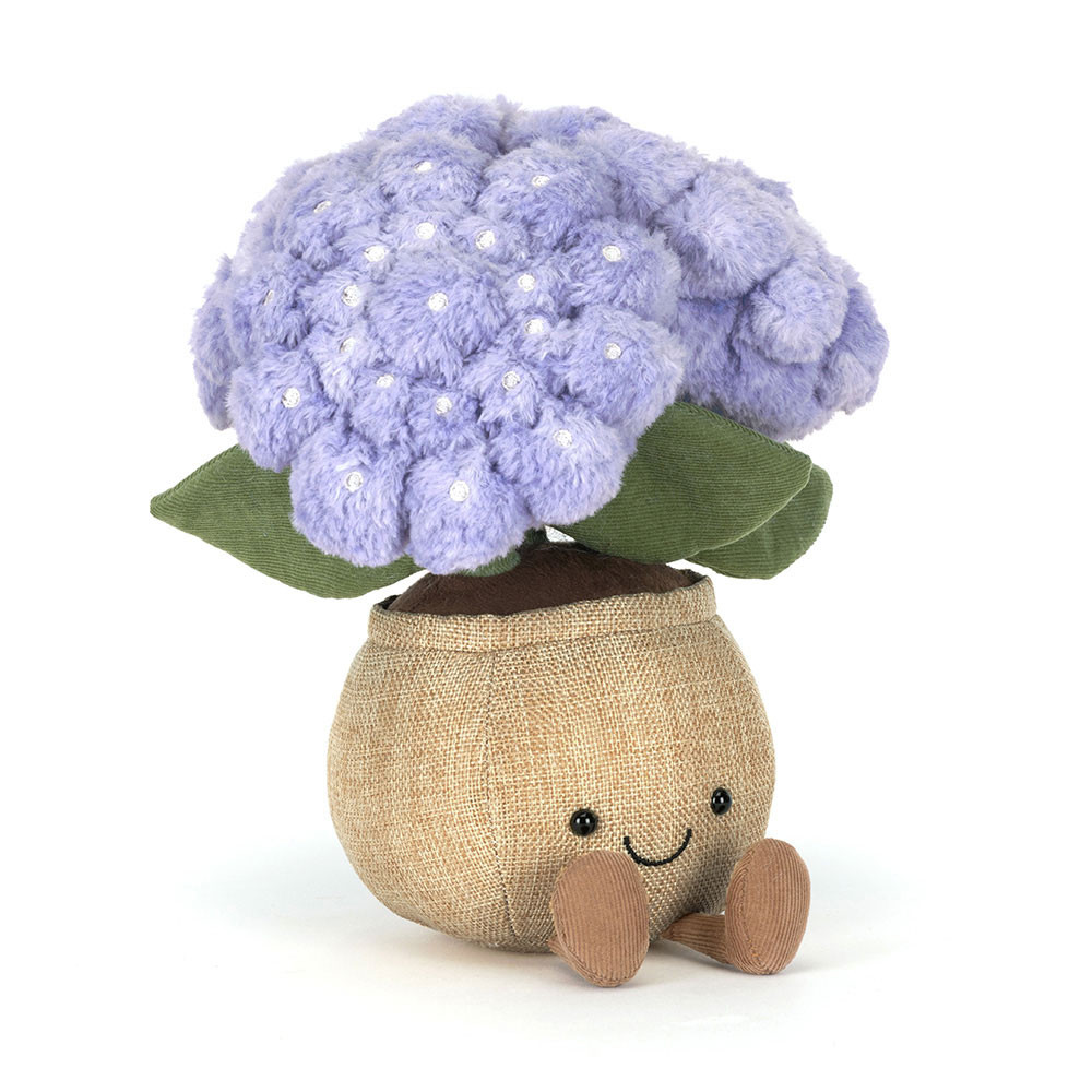 现货 英国Jellycat绣球花盆栽毛绒玩偶公仔玩具礼物