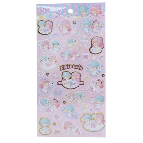 现货 日本Sanrio三丽鸥Little Twin Stars双子星kikilala贴纸