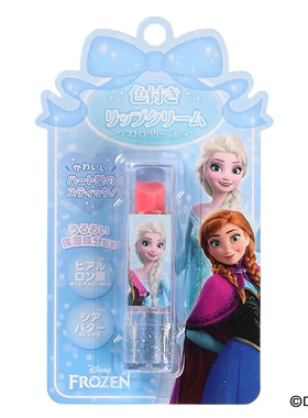 在途 日本Disney迪士尼FROZEN冰雪奇缘Elsa艾莎安娜儿童唇膏口红