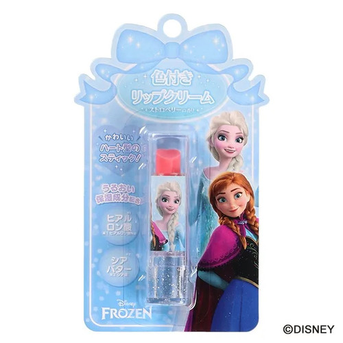 在途 日本Disney迪士尼FROZEN冰雪奇缘Elsa艾莎安娜唇膏口红