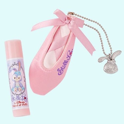 现货 日本东京迪士尼乐园绝版星黛露StellaLou唇膏芭蕾鞋收纳包