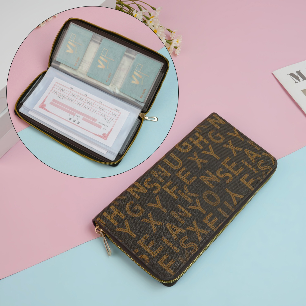 收纳本定期存款单存折存单支票多功能存折卡包大容量票据收纳包