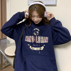 Real shot polyester Plush 250g cartoon Plush thickened Hoodie