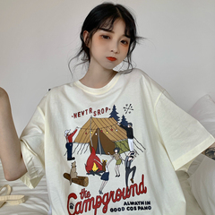 Real price short sleeve T-shirt girl