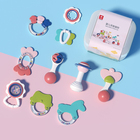 火火兔手摇铃婴儿玩具新生益智早教抓训练牙胶可咬0-3-6个月磨牙