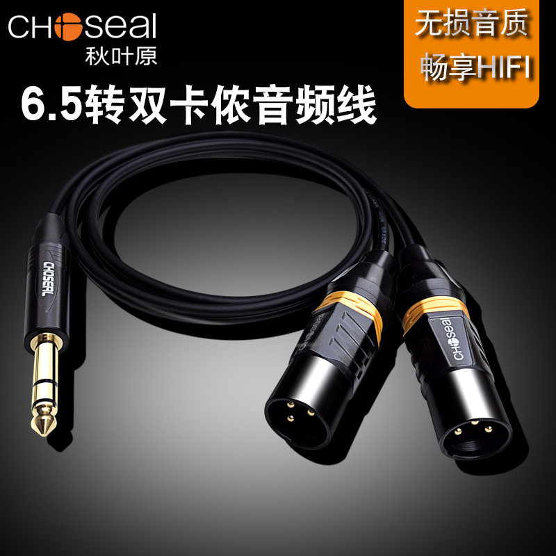 秋叶原音频线6.5转双卡农母图片