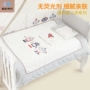 Aisiboer bộ đồ giường trẻ em giường cũi giường trẻ sơ sinh giường bé bộ giường - Túi ngủ / Mat / Gối / Ded stuff gối chống bẹp đầu babymoov