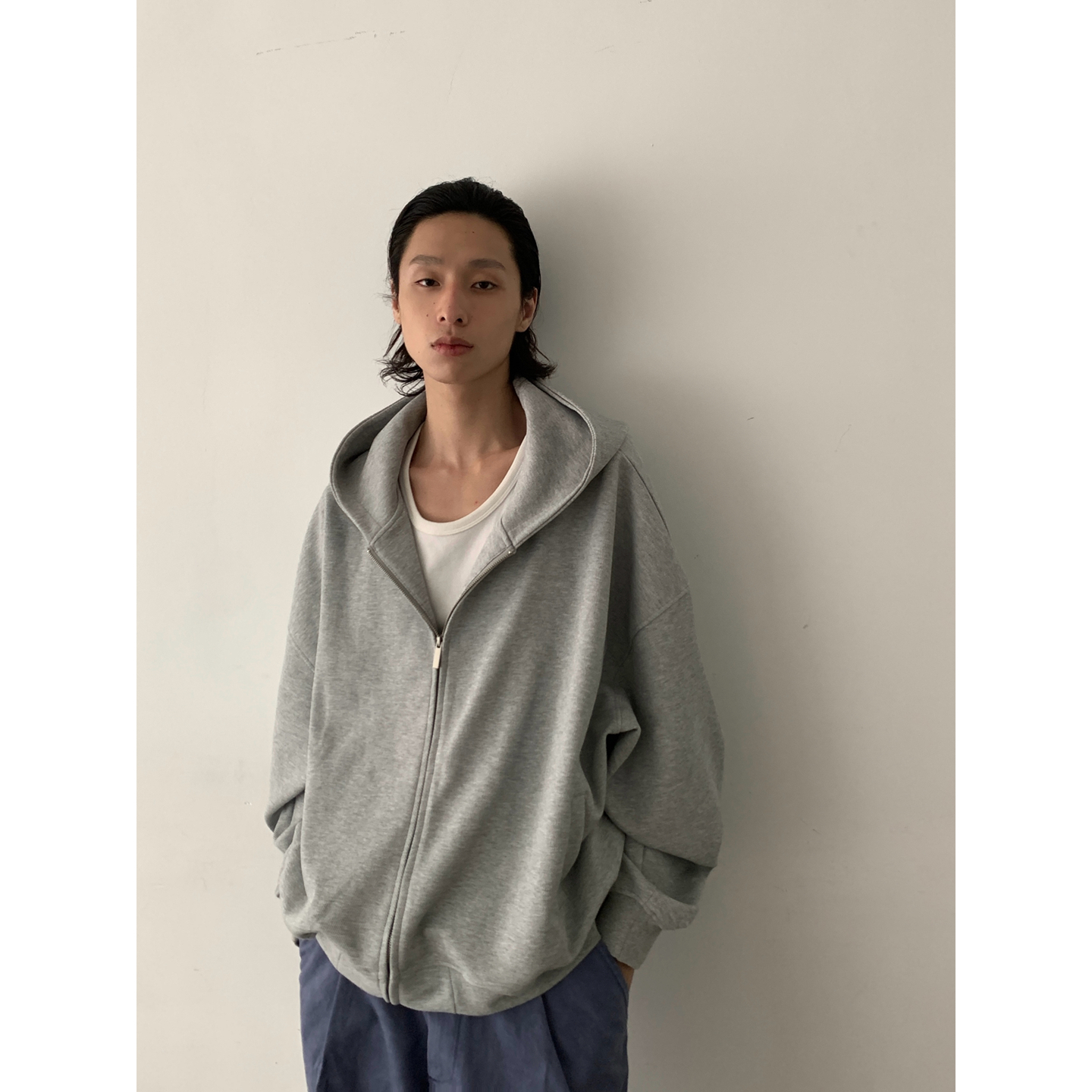 INKNOTS廓形连帽卫衣vibe外套