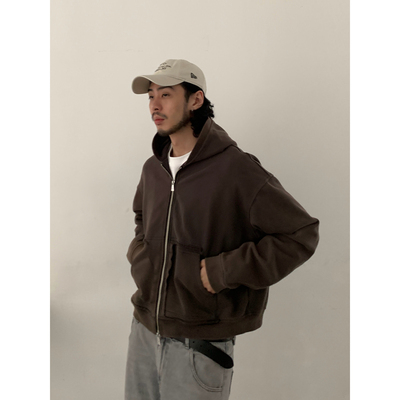 INKNOTS复古boxy短款卫衣