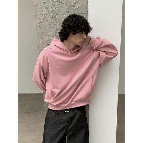 INKNOTS廓形短宽380G连帽卫衣