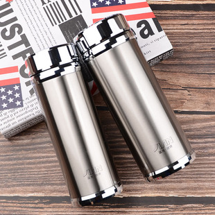 富光健牌雅臻保温杯不锈钢高档男士商务车载杯真空泡茶杯水杯刻字