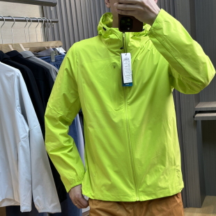 CF&CLO千元 户外连帽轻薄透气外套 级无痕压胶UPF50凉感防晒服夏季